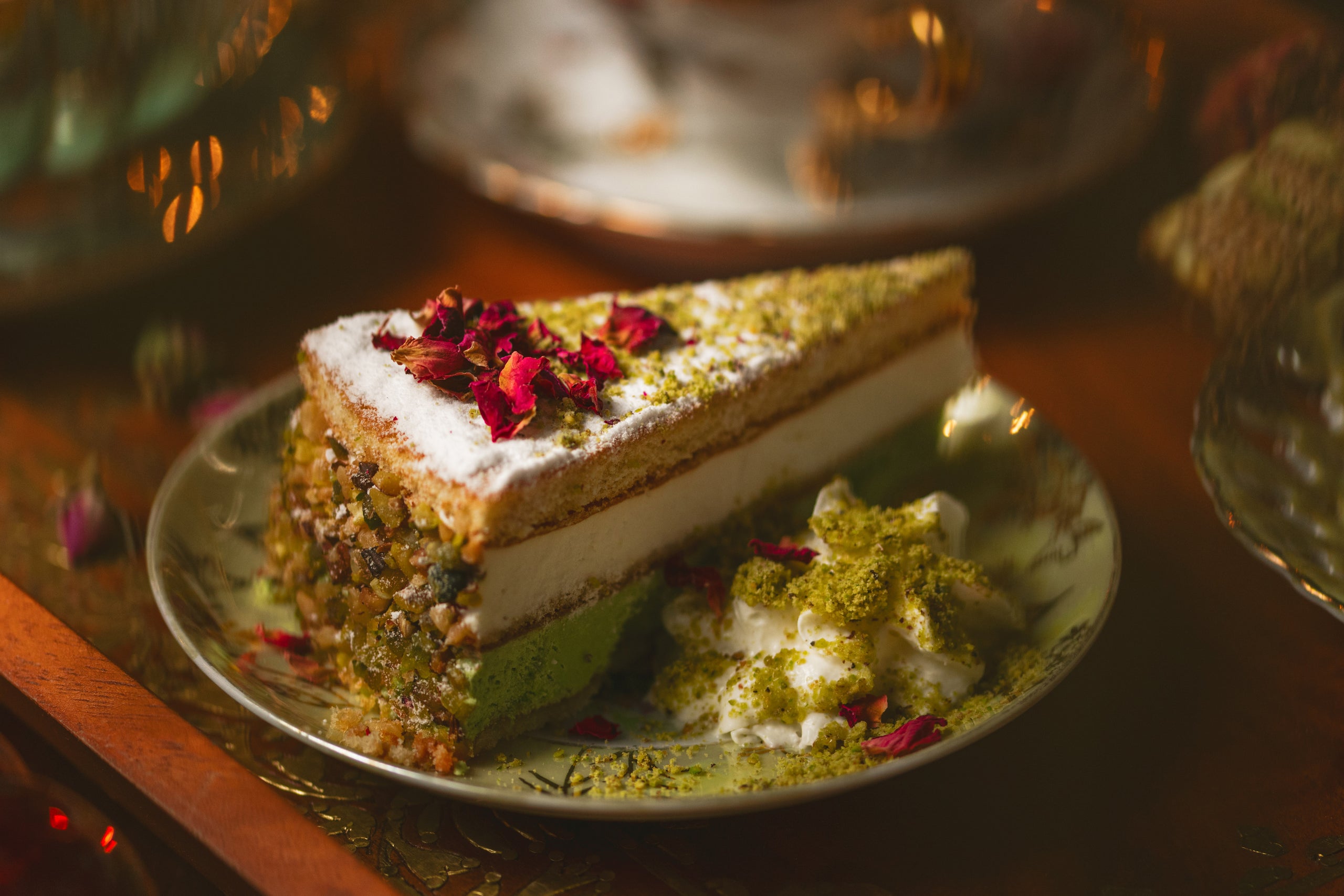 Ricotta & Pistachio Cake PISTACHIO CAFE MENU